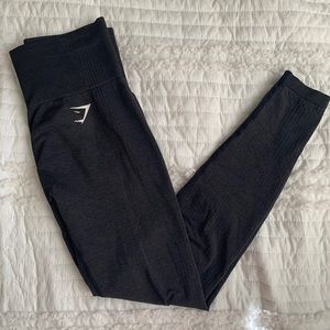 Gymshark Vital Seamless Leggings Black Marl
